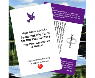 Peacemaker's Tarot cards